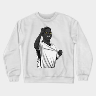 Vinicius Jr. Black and White Version. Crewneck Sweatshirt